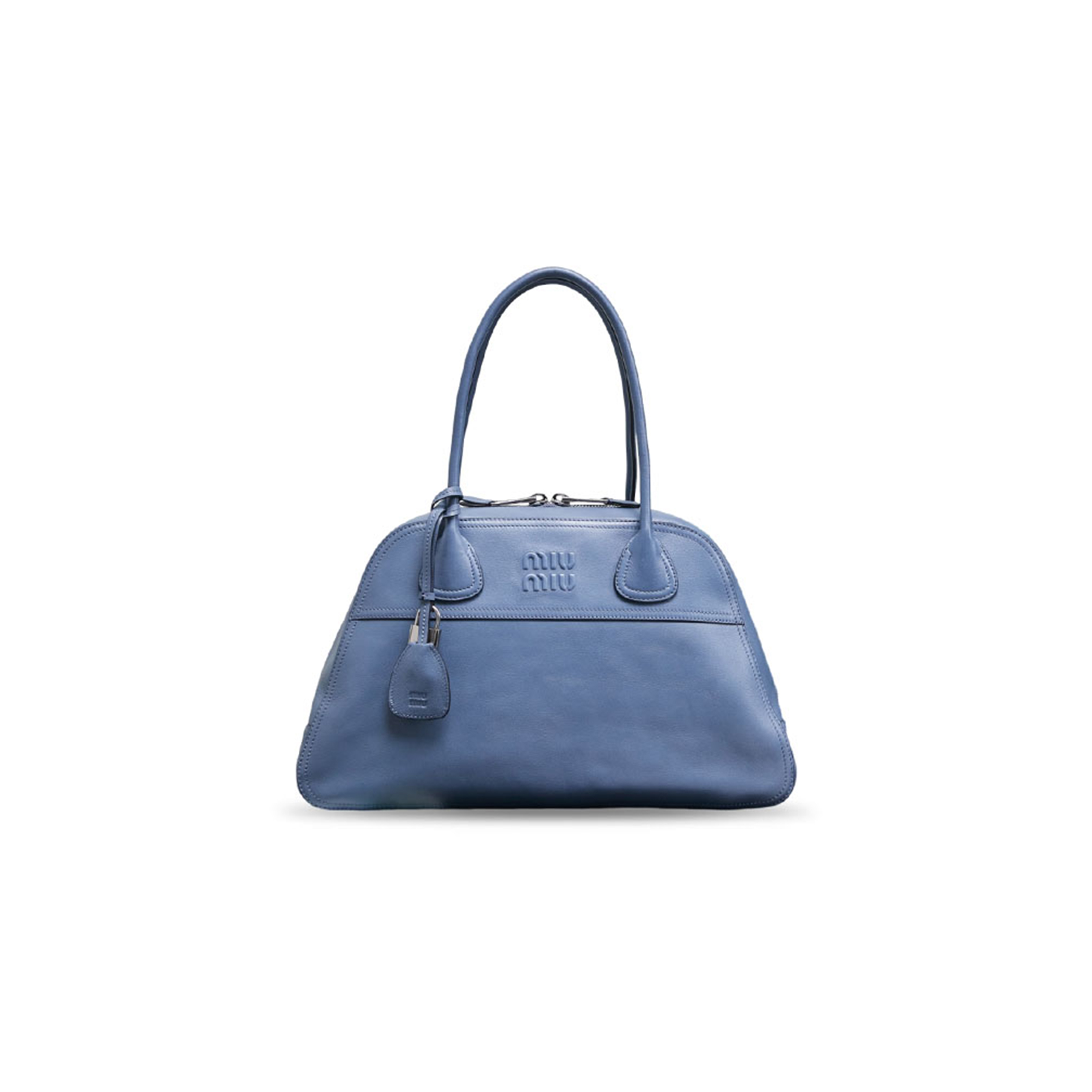 MIU MIU VIVANT LEATHER BOWLING 5BB196 (40*24*13cm)
